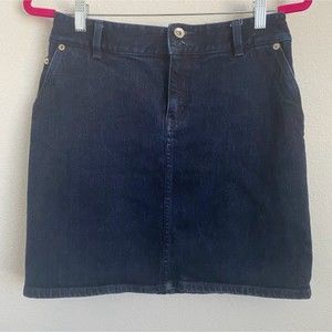 Ralph Lauren Jeans Co Premium Denim Skirt 6